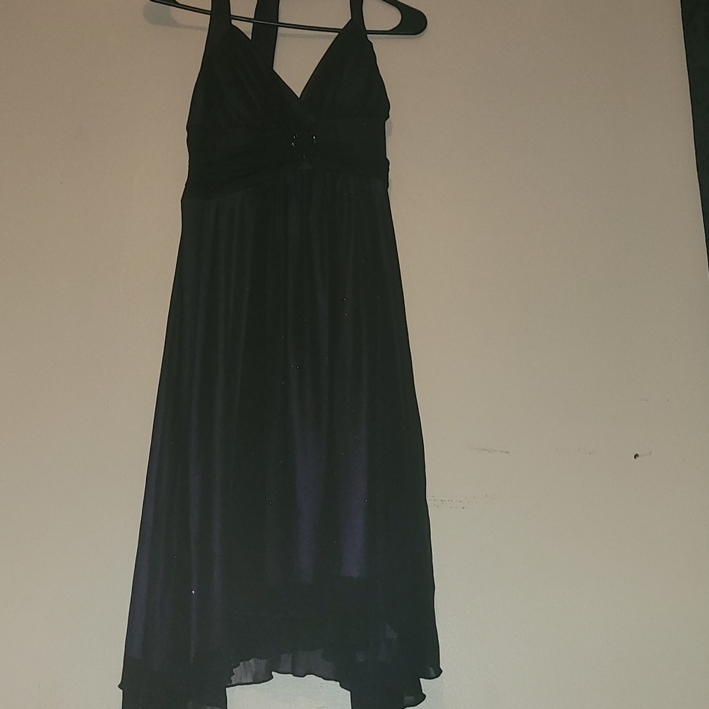 Sparkly black dress
